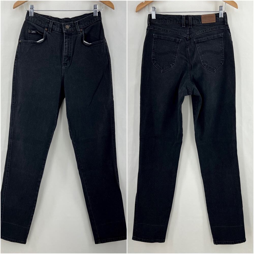 Lee Women's High Rise Jeans - Black